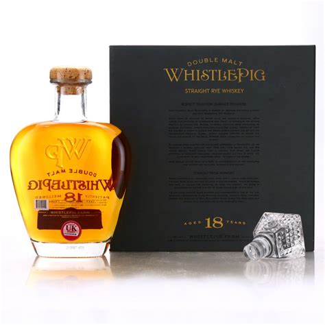 Whistlepig 18 Year Old Double Malt Straight Rye | Whisky Auctioneer