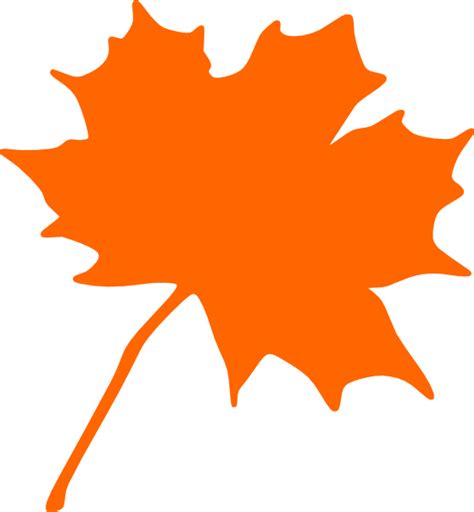 Autumn Leaf Stencil Clipart Best