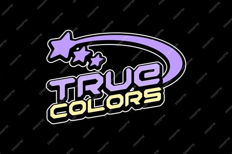 Premium Vector Logo For A True Colors Company