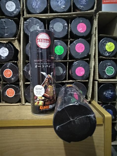 Jual Samurai Paint S Abu Abu Monyet Dark Grey Pilok Pylox Cat