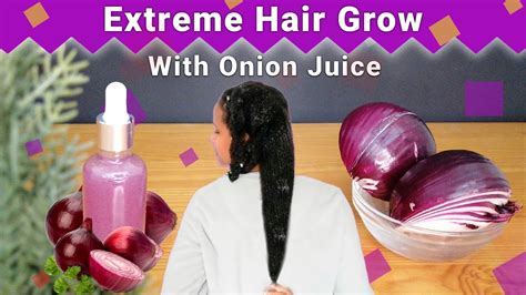 Onion Juice For Hair Growth😱 How To Use Onion For Massive Hair Growth