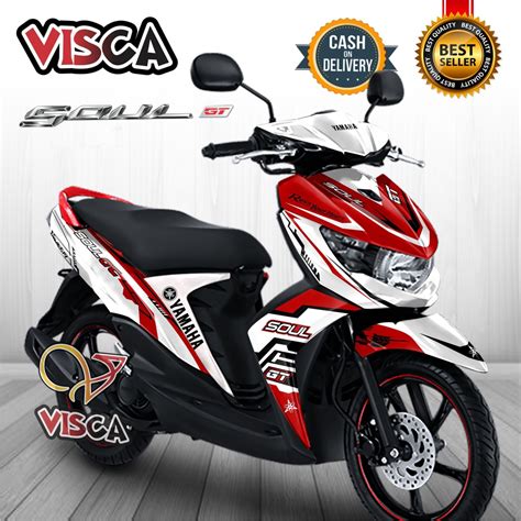 Jual COD Decal Soul GT 115 Full Body Stiker Soul GT 115 Full Body