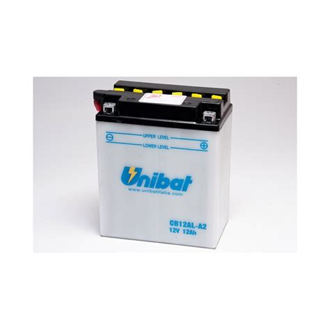 BATTERIA MOTO UNIBAT YB12AL A2 Il Ricaricabile