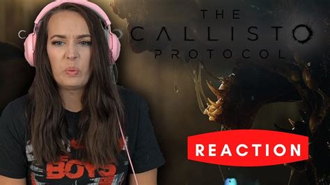 Callisto Protocol Gameplay Reveal Trailer Gamescom Blind REACTION