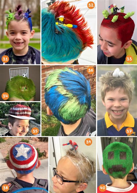 220 Crazy Hair Day Ideas Wacky School Hairstyles For Girls Boys And Teachers Crazy Hair Days