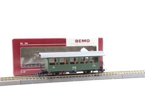 Bemo 3238 121 RhB B 2081 Zweiachser Personenwagen H0m Kaufen Auf Ricardo