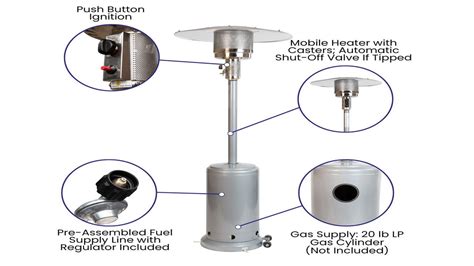 Hampton Bay Patio Heater Replacement Parts Btu Manual