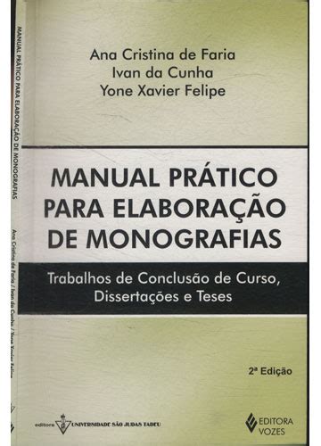 Sebo Do Messias Livro Manual Pr Tico Para Elabora O De Monografias