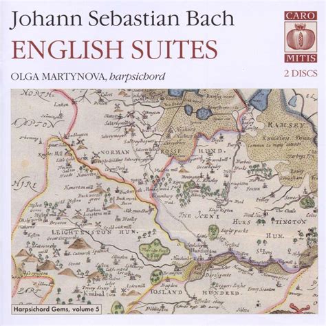 Johann Sebastian Bach Englische Suiten Bwv Super Audio Cds