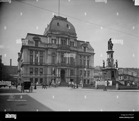 Providence Ri City Hall And Soldiers And Sailors Monument Cropped