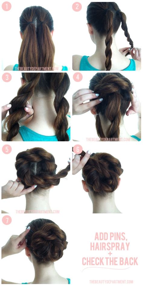 Simple Wedding Hairdo Tutorials Part 2 A Wedding Blog