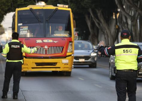 Realiza Ssc Operativos Diarios En El Transporte Público El Heraldo De