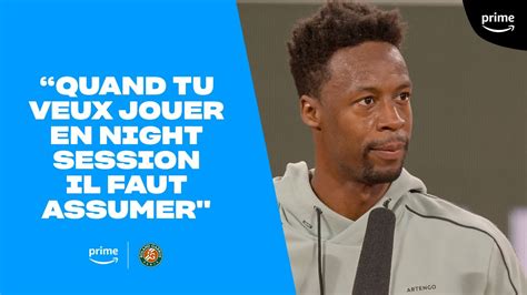 L Interview De Ga L Monfils Apr S Sa Qualification Au E Tour Youtube