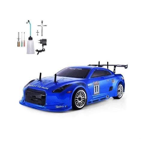 RC Car Nitro Gas Powered 4 Wd 1:10 Road Racing Two Speed Drift Vehicle ...