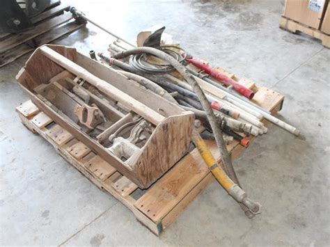 Plumbing Fittings And Wooden Carpenter Box Bigiron Auctions