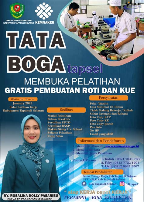 Pemkab Tapsel Buka Pelatihan Pembuatan Roti Dan Kue Secara Gratis