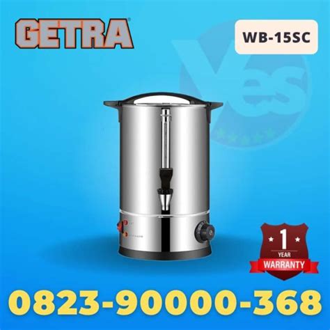 Promo New Cylinder Water Boiler Getra Wb Sc Pemanas Air Liter