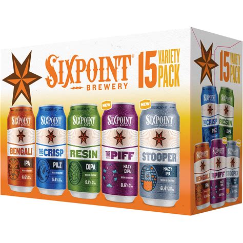 Sixpoint Brewery Higher Volume Variety Pack Cans Freshdirect