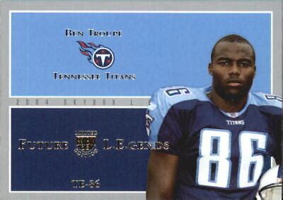 2004 SkyBox LE Future Legends Tennessee Titans Football Card 13FL Ben