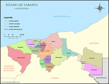 Mapas de Tabasco - DESCARGAR MAPAS