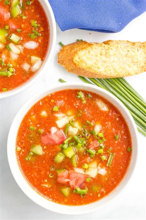 Easy tomato gazpacho soup - Family Food on the Table