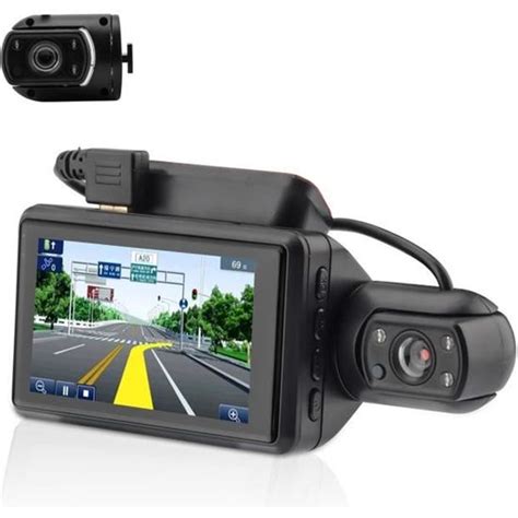 Caméra de Voiture 3 Full HD LCD 1080P Double DashCam 170 IPS