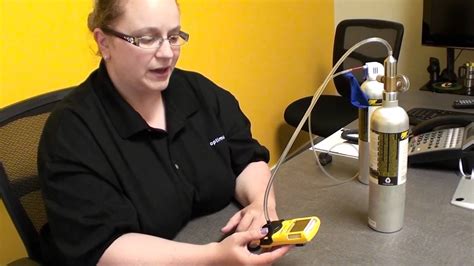 How To Calibrate A Bw Gas Detector Demonstration Youtube