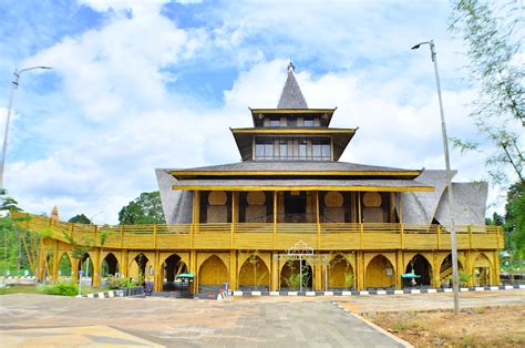 Kiram Bamboo Mosque Meratus Geopark