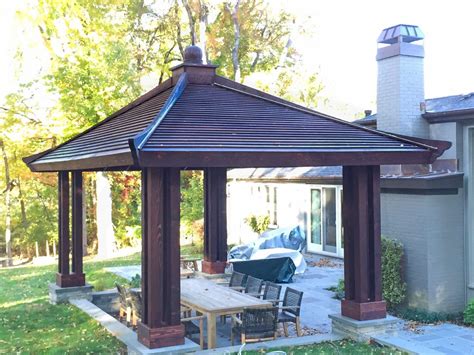 Asian Fusion Pavilions Built To Last Decades Forever Redwood Gazebo