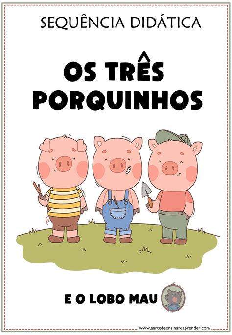 Nomes Dos 3 Porquinhos - OS 3 PORQUINHOS