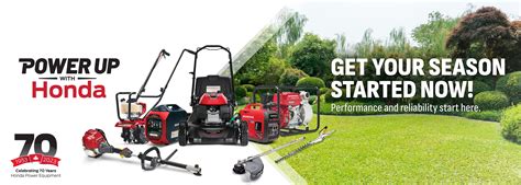 Honda Power Equipment Generators Mowers Snowblowers And More