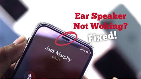 Ear Speaker On Iphone Not Working Earpiece Fixed Here Youtube