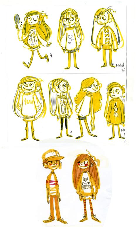 Souvenirs De Gravity Falls The Art Of Disney Character Design