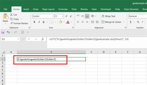 How To Create A Relative File Path With Power Query In Excel