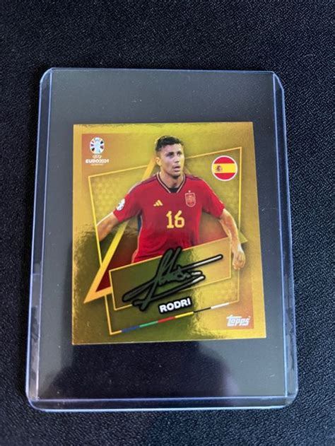 Topps Euro Rodri Esp Sp Gold Kaufen Auf Ricardo