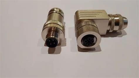 Male M12 Sensor Connectors D Coded Full Metal At Rs 600per Piece Onwards In Mumbai Id