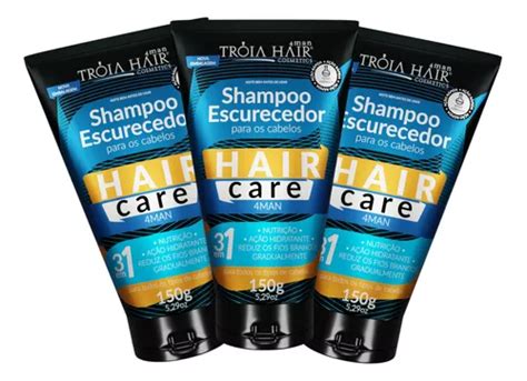 Kit Shampoos Matizador Black Troia Hair Grisalhos Unissex