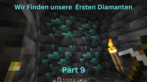 Wir Finden Unsere Ersten Diamanten Minecraft Hardcore Part Youtube