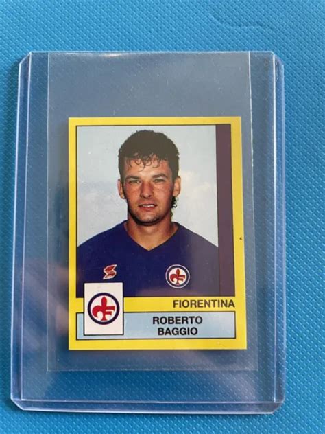 Roberto Baggio N Fiorentina Calciatori Panini Sticker New