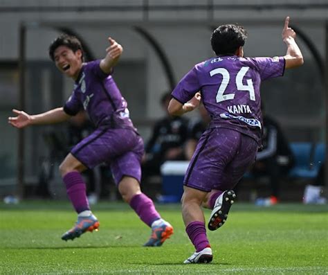 【フォト】藤枝myfc、ルーキー永田貫太の鮮やかなプロ初ゴールで先制も仙台と1−1ドロー＜j2第9節＞｜静岡新聞アットエス