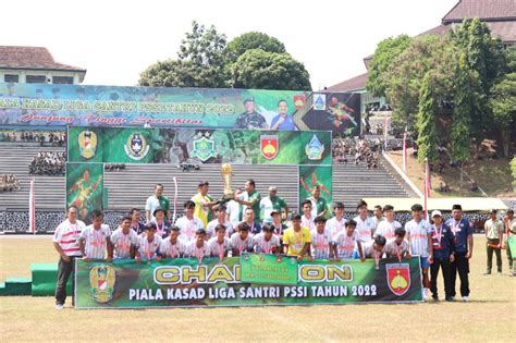 Tampil All Out Andalas FC Peringkat Dua Final Liga Santri Piala Kasad