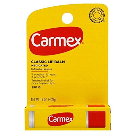 Carmex Moisturizing Lip Balm Spf 15 Click Stick 15 Oz