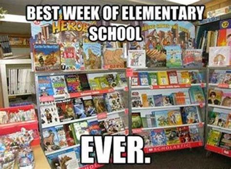 A More Exciting Day At School Scholastic Book Fair Childhood