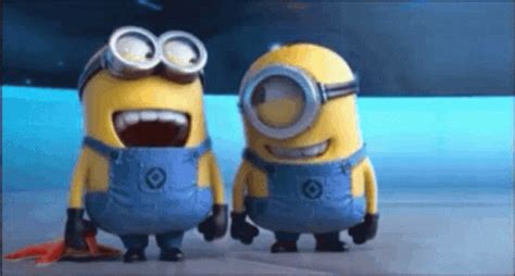 Laughing Minions GIF - Laughing Laugh Minions - Discover & Share GIFs