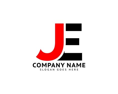 Initial Letter JE Logo Template Design 5309403 Vector Art At Vecteezy