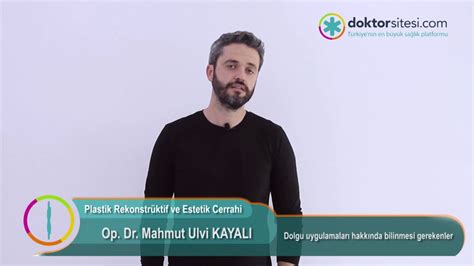 Dolgu Uygulamalar Hakk Nda Bilinmesi Gerekenler Youtube