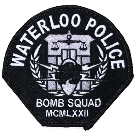 Waterloo Police Department – Custom Embroidered Emblems & Patches