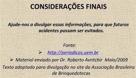 Bombeiroswaldo Acidentes que causam mortes de crianças e adolescentes