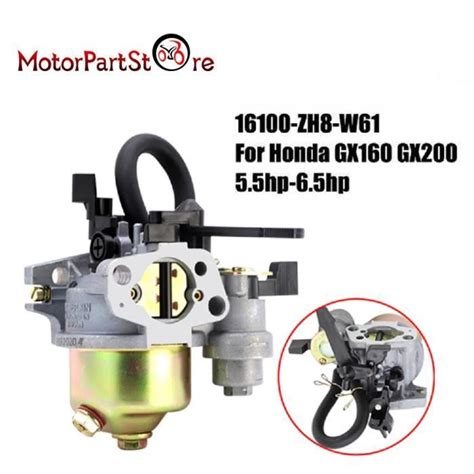 Carburateur 19mm Pour Honda GX110 GX120 GX160 GX168 GX200 Moteur De 5