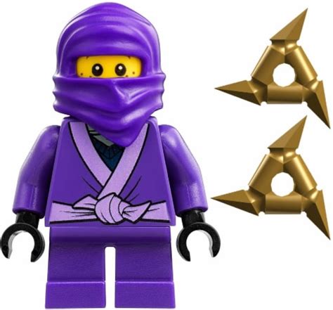 LEGO Ninjago: Lil Nelson Purple Ninja minifig, 1 - King Soopers